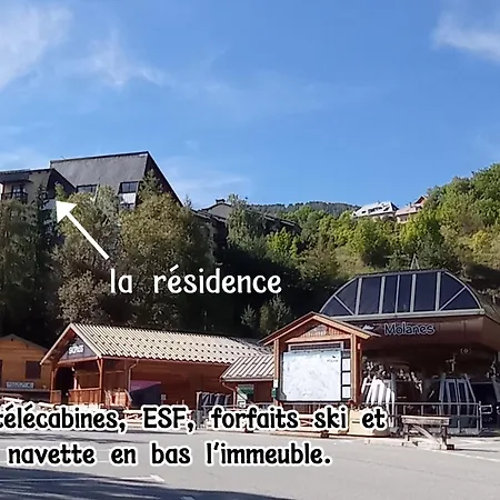 Apartment Pra-loup 6 Personnes Aux Pieds De Remontees Mecaniques Uvernet-Fours